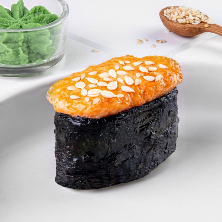 Запеченное Суши с лососем 