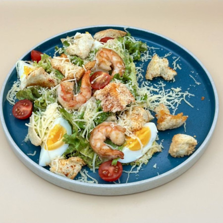 Цезарь с креветками