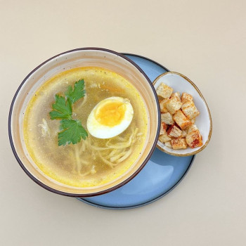 Суп-лапша куриная