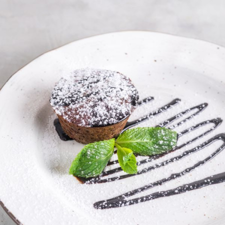 Шоколадный фондан