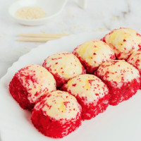  Ролл сырный лосось