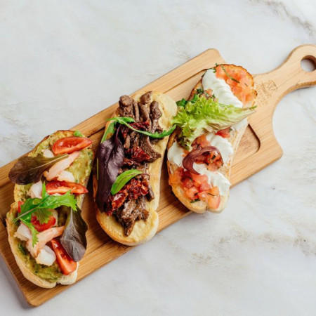 Ассорти брускетт