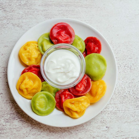 Пельмешки детские цветные